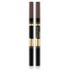 Creion pentru sprancene Eveline Brow Art Duo 2 in 1, Dark, 8 g