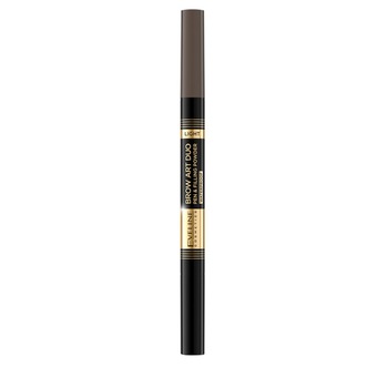Creion pentru sprancene Eveline Brow Art Duo 2 in 1, Light, 8 g Creion pentru sprancene Eveline Brow Art Duo 2 in 1, Light, 8 g