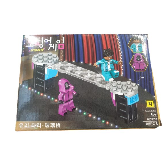 Joc interactiv Tip LEGO, Squid Game, Jocul 4, 85 piese