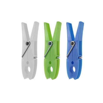 Set 24 de carlige rufe, 8x1.2x0.9 cm, multicolor Set 24 de carlige rufe, 8x1.2x0.9 cm, multicolor