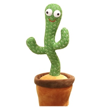 Jucarie Cactus dansator care repeta, 32 cm, Avaleea Jucarie Cactus dansator care repeta, 32 cm, Avaleea