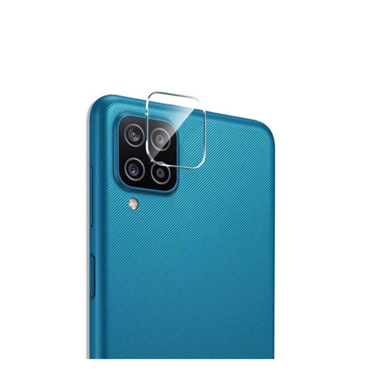 Цялостен Протектор за камера за Samsung Galaxy A12, Прозрачен
