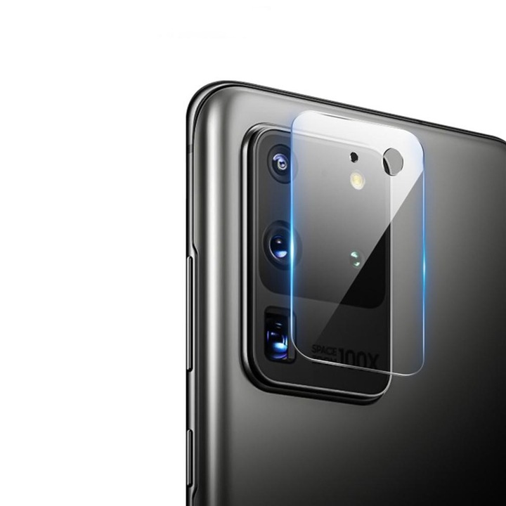 Стъклен Протектор за камера за Samsung Galaxy S20 Ultra, Прозрачен