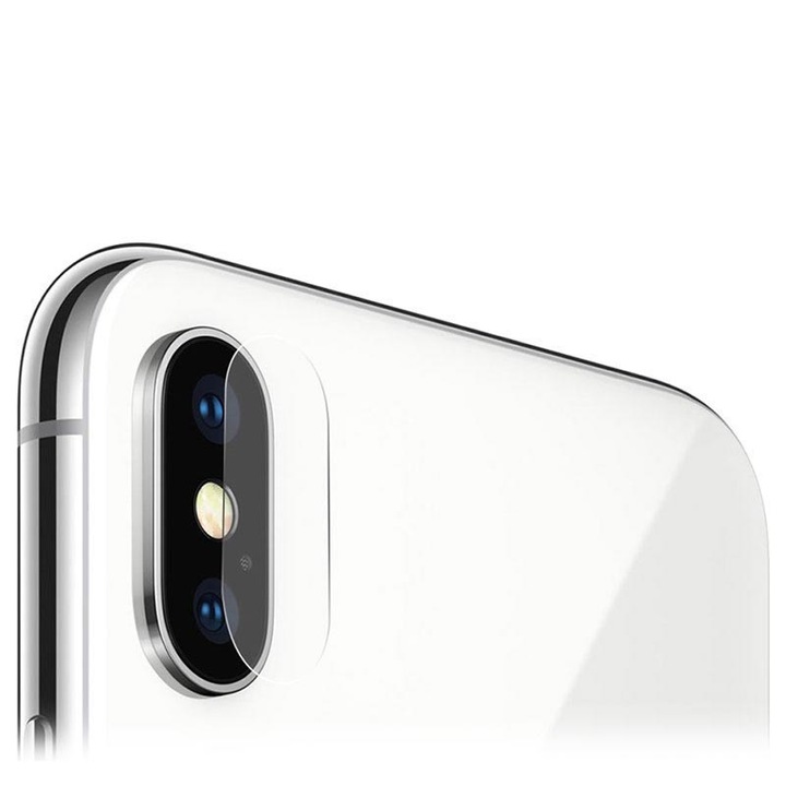 Protector camera din sticla pentru iPhone XS Max, transparent