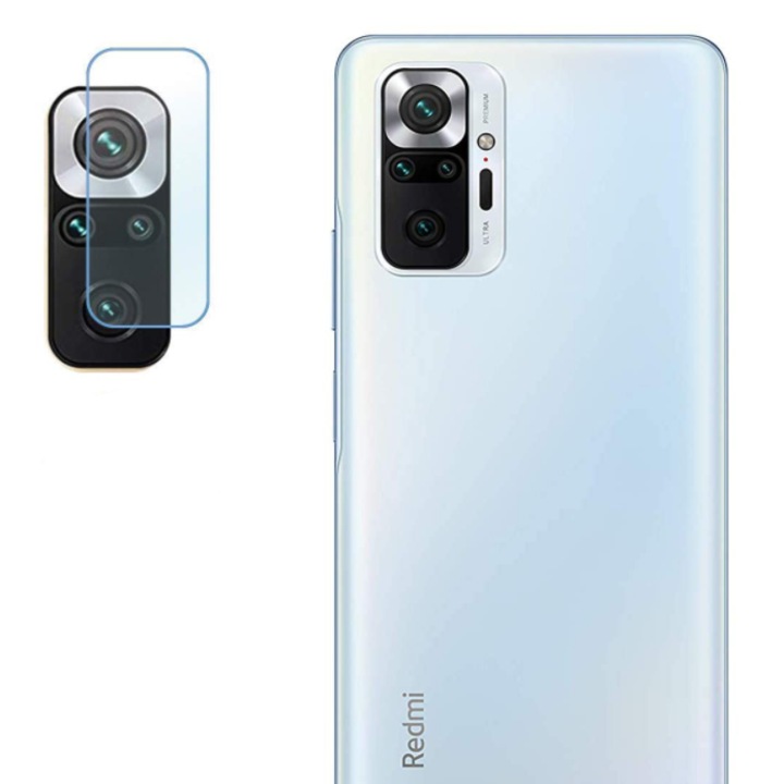 Цялостен Протектор за камера за Xiaomi Redmi Note 10 Pro, Прозрачен