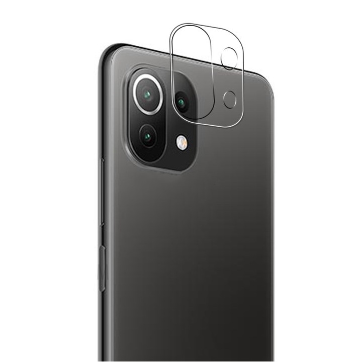 Protector camera Tech Armor pentru Xiaomi Mi 11, Transparent