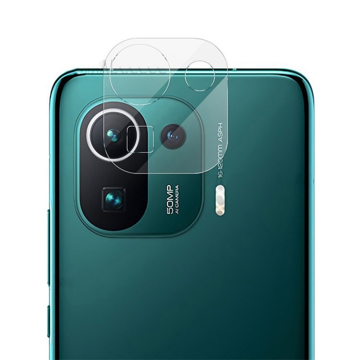 Цялостен Протектор за камера за Xiaomi Mi 11 Pro, Прозрачен