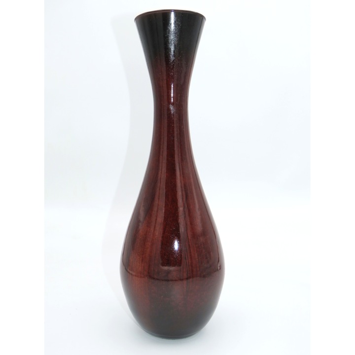 Декоративна стъклена ваза Classic Design 37 х 11 см