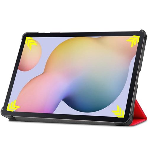 Husa Book Cover compatibila cu Samsung Galaxy Tab S7/S8 11inch, Rosu, TELGORBCS