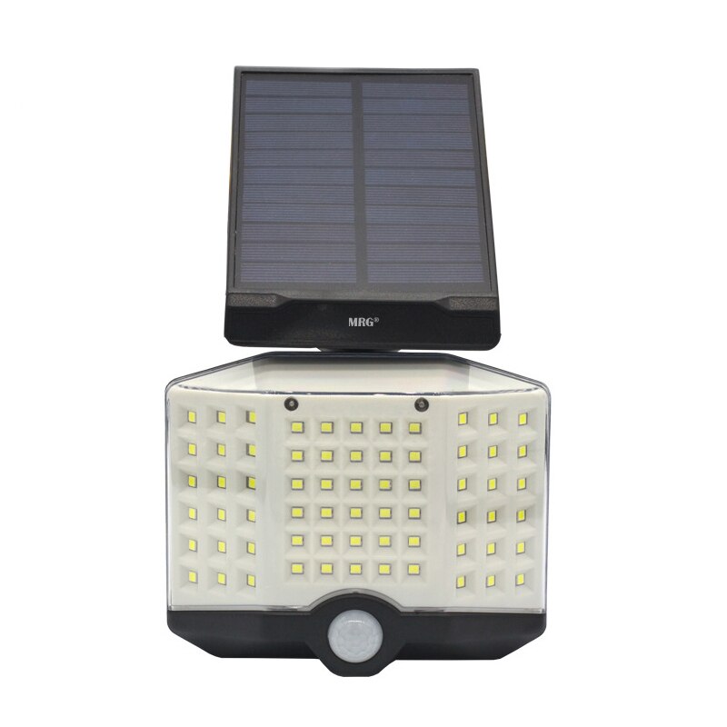 Lampa Solara MRG MYT66B, Cu telecomanda, 66SMD, Negru