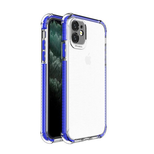 Husa Pentru Iphone 12 mini - Gel TPU Spring Armor , Albastru Deschis