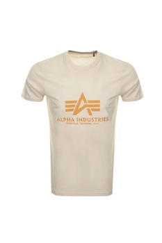 Tricou barbati, Alpha Industries Basic T-Shirt 100501-300, Bumbac, XL, Bej Tricou barbati, Alpha Industries Basic T-Shirt 100501-300, Bumbac, XL, Bej