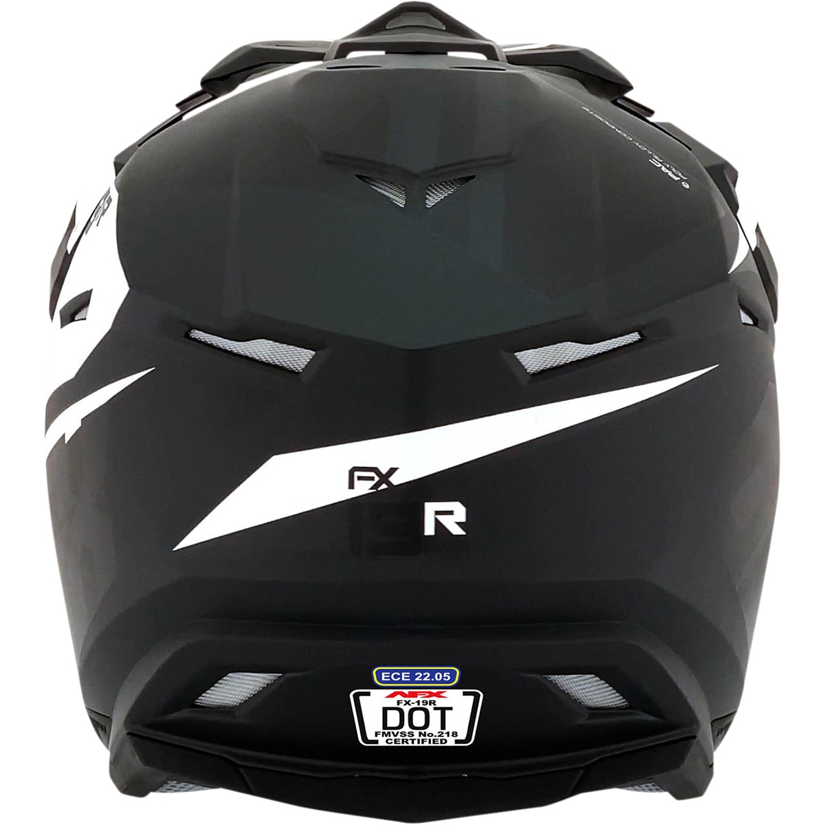 Casca atv/cross AFX FX-19R, culoare negru/alb, marime XL