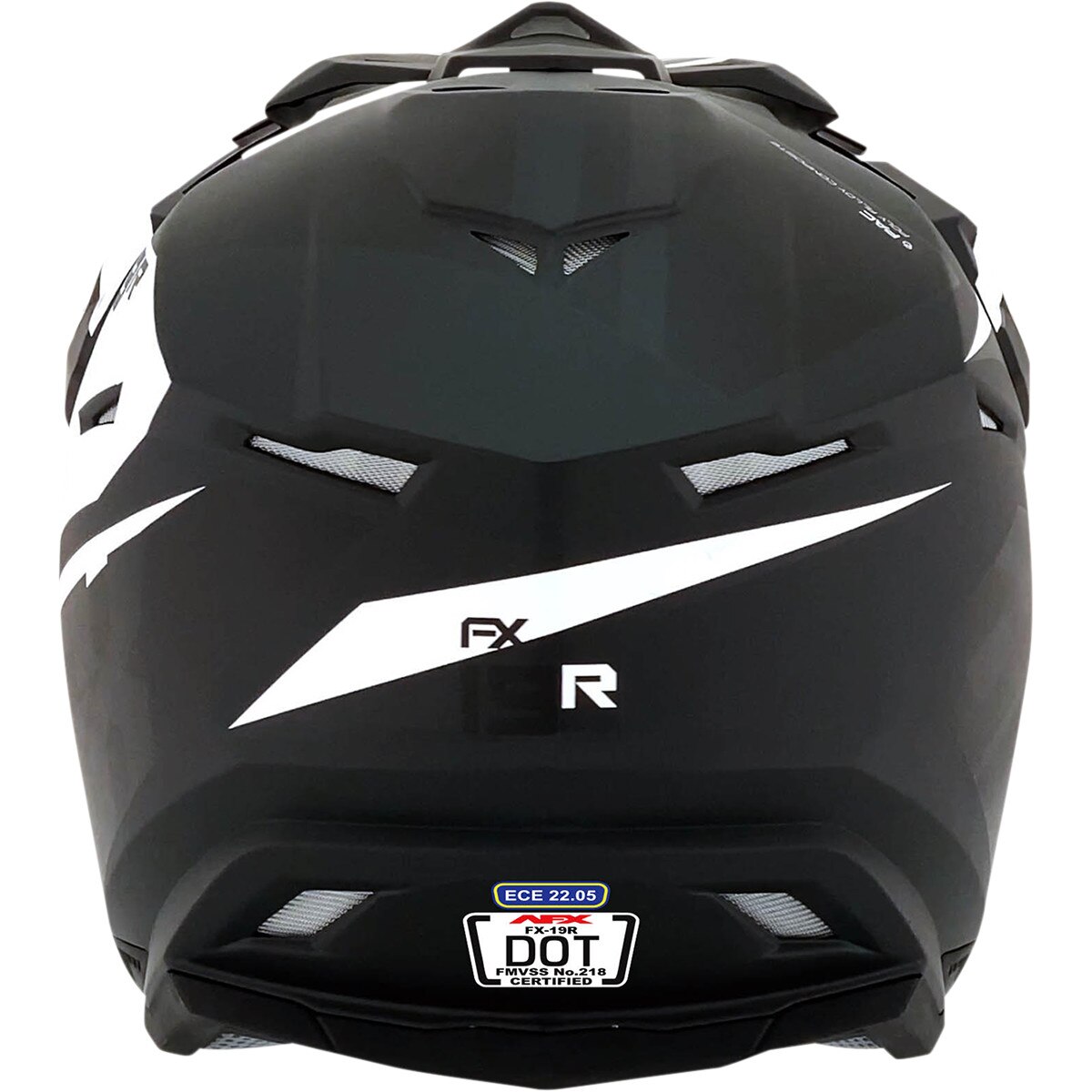 Casca atv/cross AFX FX-19R, culoare negru/alb, marime 2XL