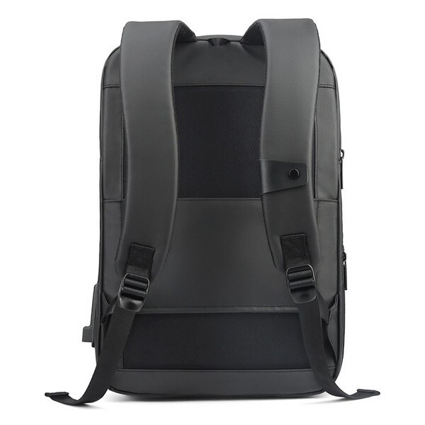Rucsac laptop Business-Travel Arctic Hunter, impermeabil, port USB, 15.6", negru