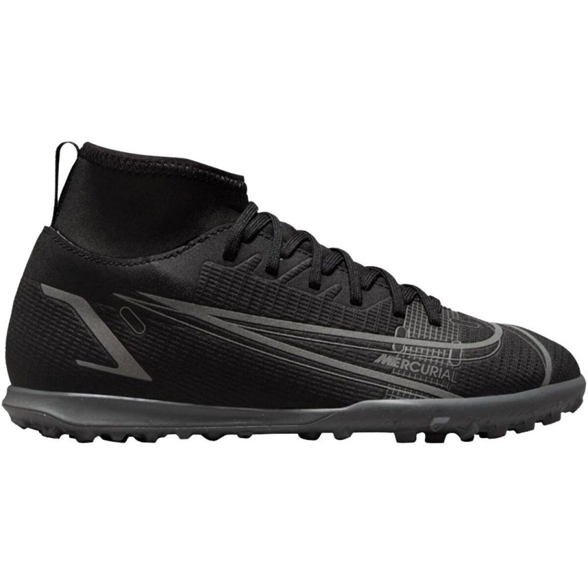 Pantofi de fotbal, Nike, BM121424, Violet, negru