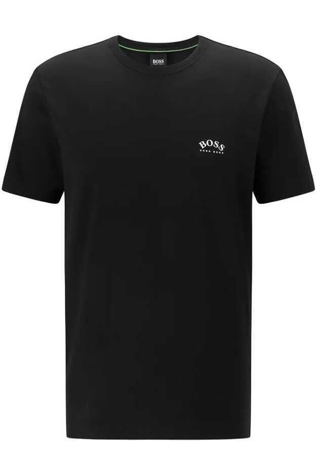 Tricou Barbati Boss Hugo Boss Tee Curved 50412363-10213473-004, Negru