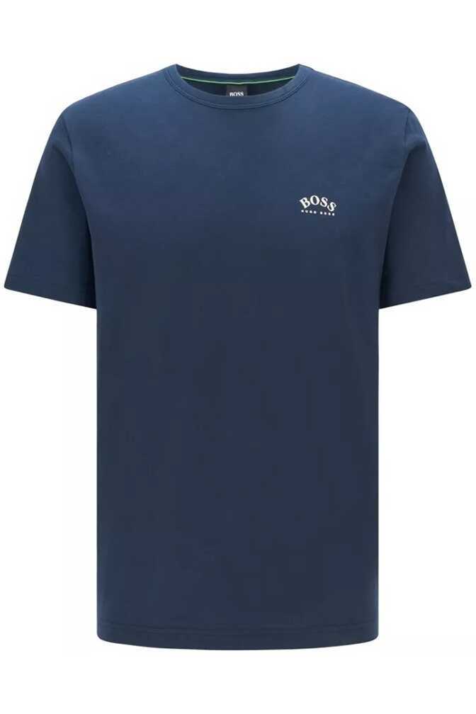 Tricou Barbati Boss Hugo Boss Tee Curved 50412363-10213473-410, Albastru