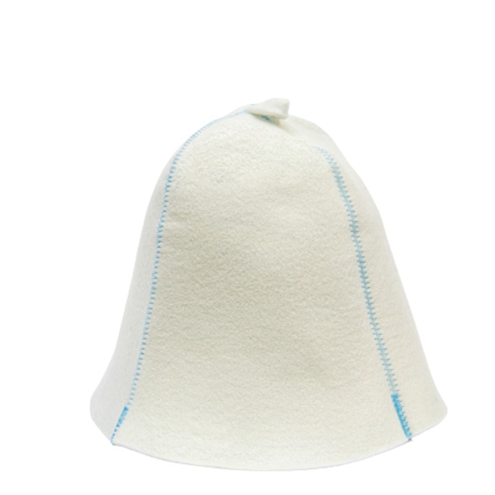 Sapca pentru sauna World of hats Fir Albastru, marime S - L, alb