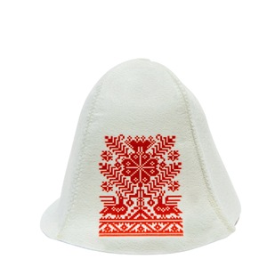 advantageous belt rib Sapca pentru sauna World of hats Ornament rosu, marime S - L, alb - eMAG.ro