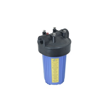Carcasa filtrare, WTS Big Blue 10 10″ filet 1 tol, 2 O-ring, cheie si suport perete Carcasa filtrare, WTS Big Blue 10 10″ filet 1 tol, 2 O-ring, cheie si suport perete