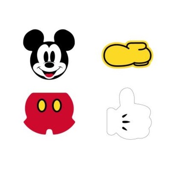 Set 4 Gume De Sters Mickey Mouse Set 4 Gume De Sters Mickey Mouse