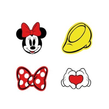 Set 4 Gume De Sters Minnie Mouse Set 4 Gume De Sters Minnie Mouse