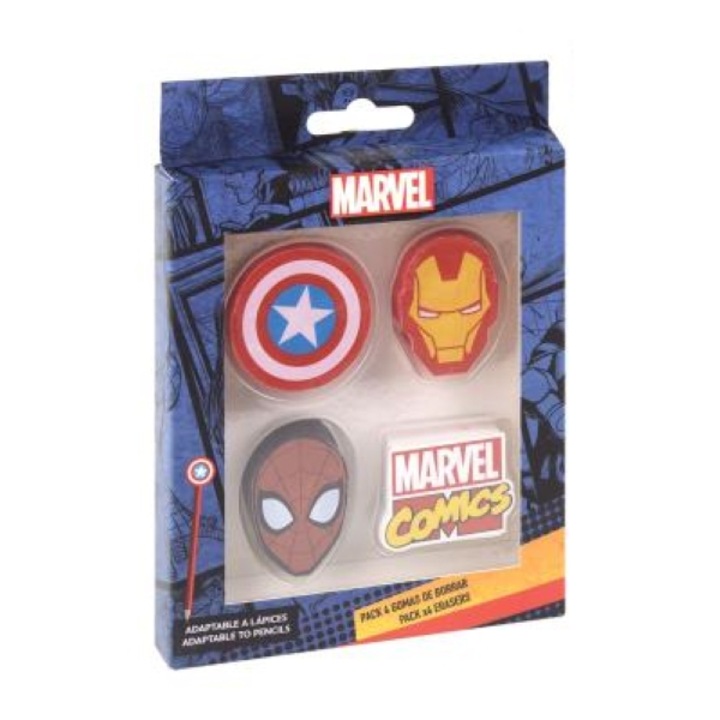 Set 4 Gume De Sters Marvel