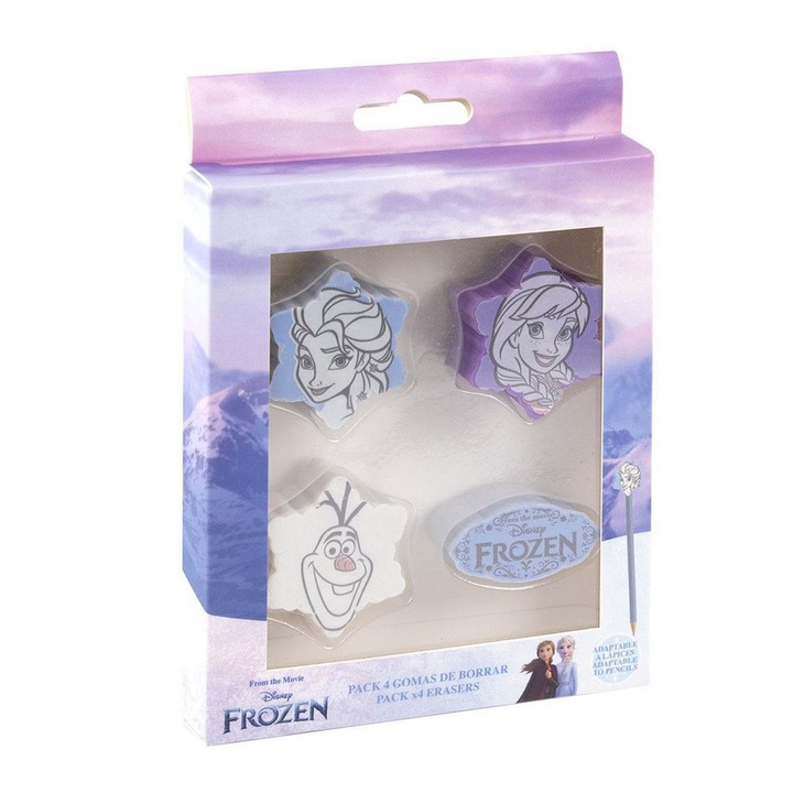 Комплект Гумички Frozen, 4 броя
