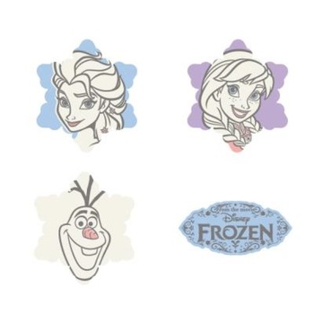 Set 4 Gume De Sters Frozen Set 4 Gume De Sters Frozen