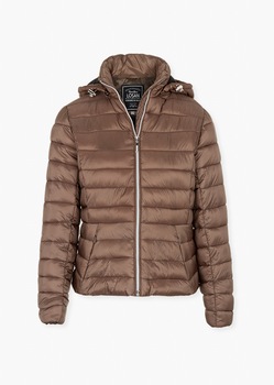 Geaca dama, matlasata, Losan, culoare maro cupru, marime M Geaca dama, matlasata, Losan, culoare maro cupru, marime M