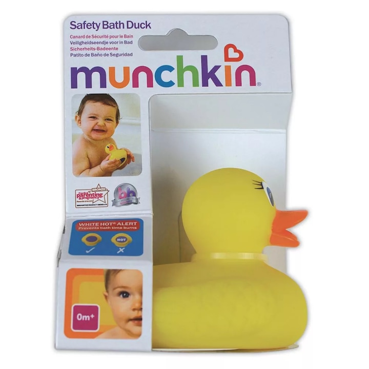 Jucarie De Baie Cu Senzor De Temperatura Pentru Copii Munchkin - Ratusca