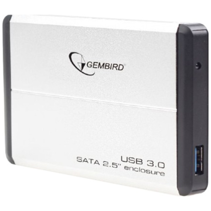 Gembird EE2-U3S-2 Silver Rack, 2.5', USB 3.0