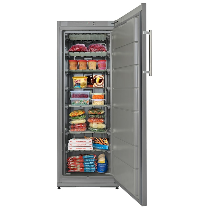Snaigé CF27SM-T1CB0E Gastro Fagyasztószekrény, 248 l, Hőmérséklettartomány: -16°C....-24°C, 163x60x65cm, INOX, E energiaosztály