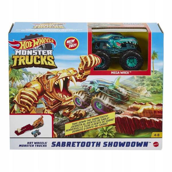 Mega construx Hot Wheels Monster Trucks Pista Mega Wrex Multicolor