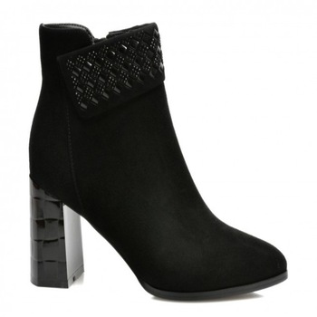 Botine dama,Epica,din piele intoarsa Botine dama,Epica,din piele intoarsa