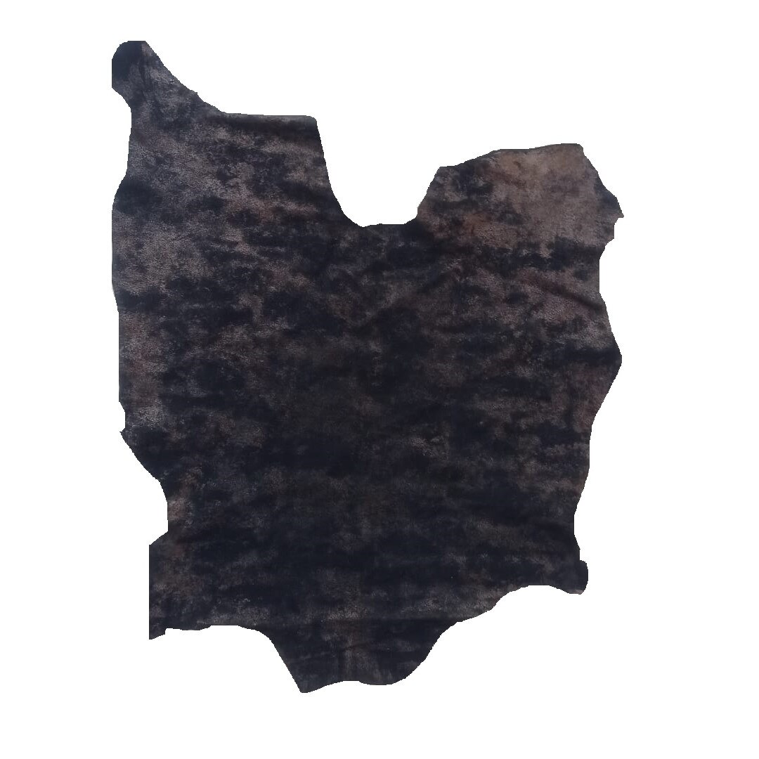 Piele naturala pentru captuseala, negru 0.6 - 0.8 mm