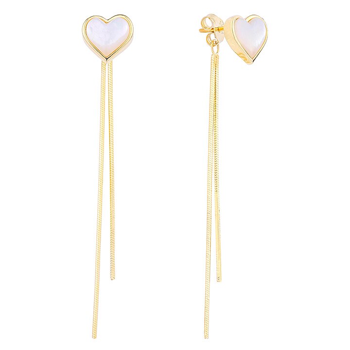 Cercei argint 925 Amo 5 cm