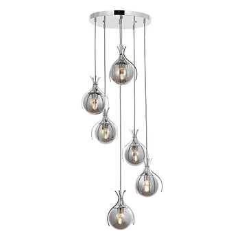 Lustra Pence Asi, 6 brate, 6xE27-60W, crom 1766-51-06 Lustra Pence Asi, 6 brate, 6xE27-60W, crom 1766-51-06