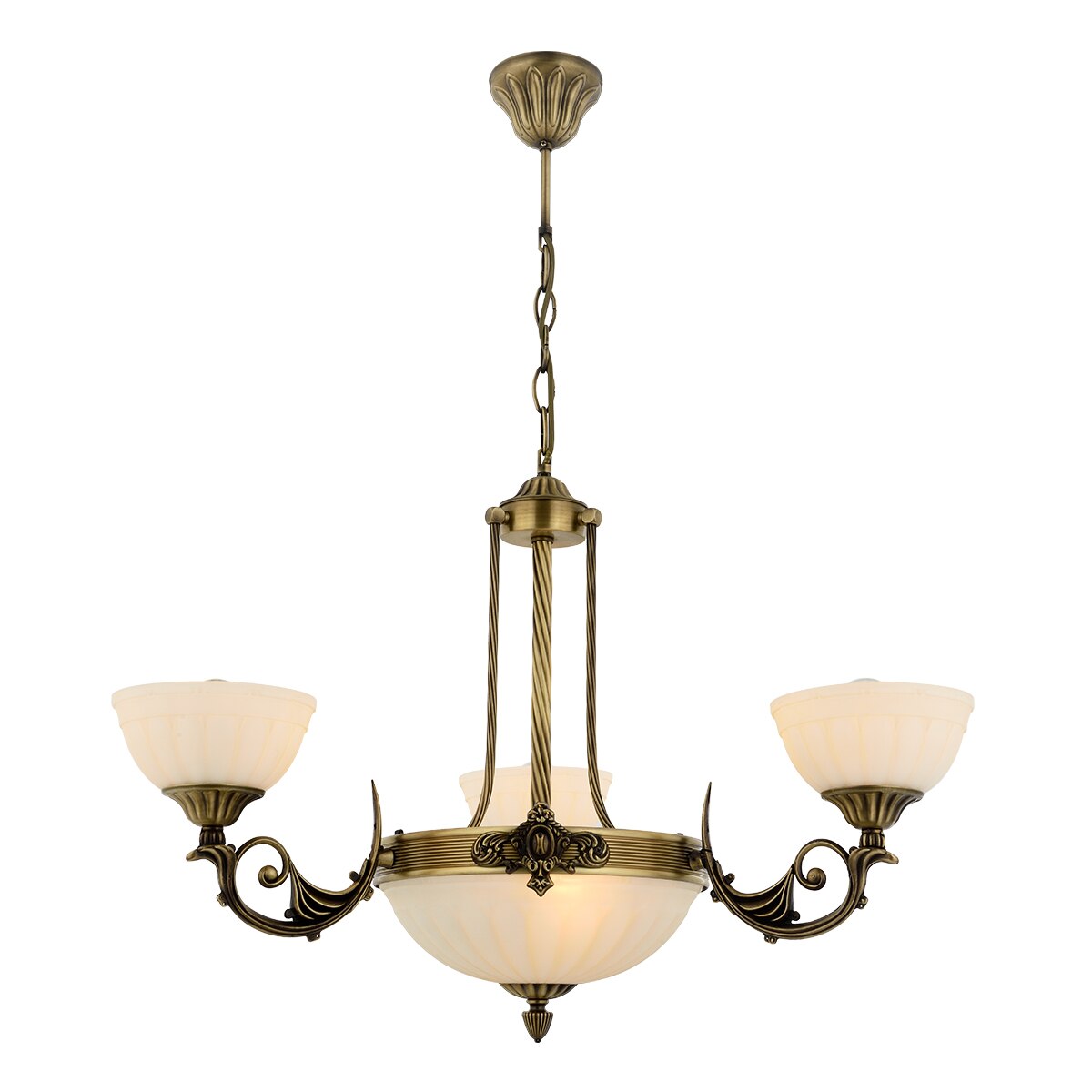 Lustra Mass Asi, 3 brate, 3xE27-60W, antiq 3071-52-03