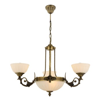 Lustra Mass Asi, 3 brate, 3xE27-60W, antiq 3071-52-03 Lustra Mass Asi, 3 brate, 3xE27-60W, antiq 3071-52-03