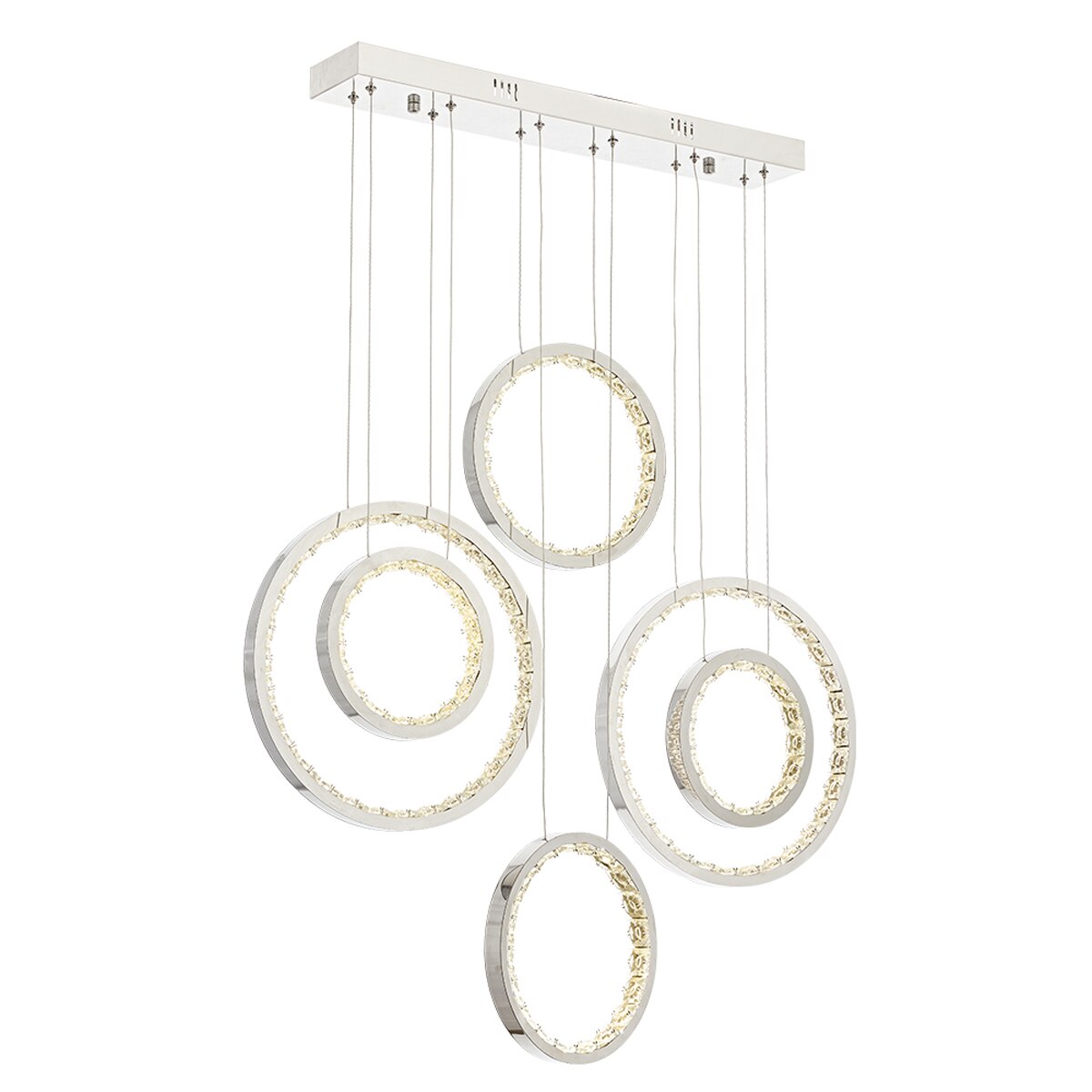 Lustra Mekong Asi, LED, 6xLED-90W, crom 9607-51-06L