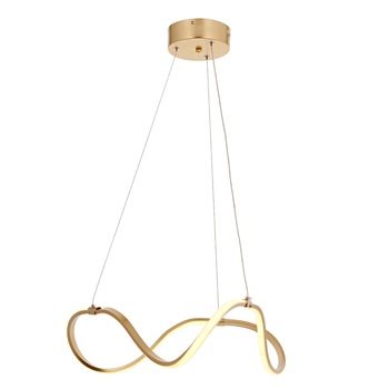 Lustra Burgaz Asi, LED, 1xLED-28W, auriu mat 5129-61-01L Lustra Burgaz Asi, LED, 1xLED-28W, auriu mat 5129-61-01L