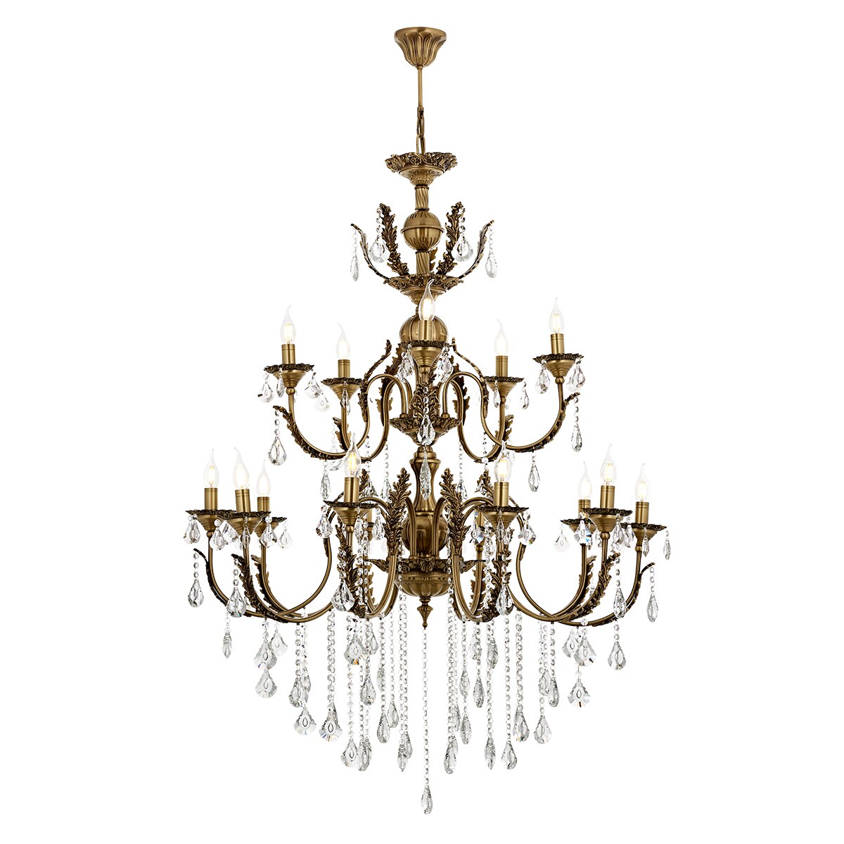 Lustra Ernesto Asi, 15 brate, 15xE14-40W, antiq 8910-52-15