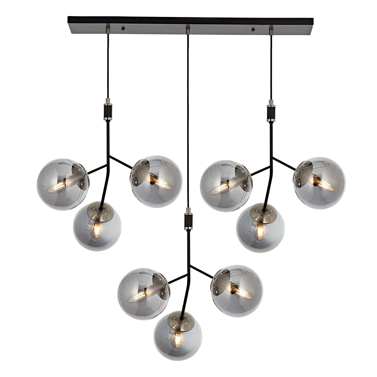 Lustra Isil Sirali Asi, 9xE14-40W, antiq 4551-52-03S