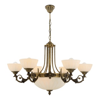 Lustra Mass Asi, 6 brate, 6xE27-60W, antiq 3071-52-06 Lustra Mass Asi, 6 brate, 6xE27-60W, antiq 3071-52-06