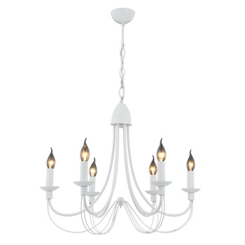 Lustra Darya Asi, 6 brate, 6xE14-40W, alb 1210-36-06 Lustra Darya Asi, 6 brate, 6xE14-40W, alb 1210-36-06