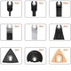 Set accesorii pentru masina multifunctionala oscilanta, taiere metal, lemn, plastic, accesorii multiunealta, 105 piese pentru Fein, Bosch, Makita, Dewalt
