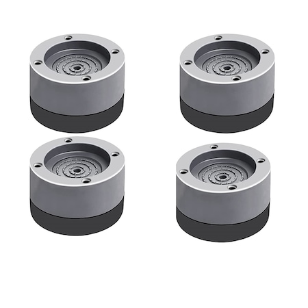 Set 4 Picioruse , Anti-Zgomot si Antiderapante pentru Masina de Spalat ,Uscator de Rufe , Frigider , Mobilier