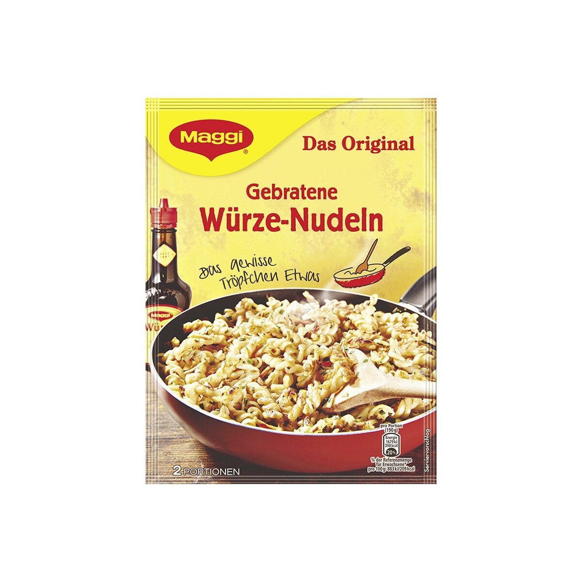 Taitei, Maggi, Wurze – Nudeln, condimentati prajiti, 191 g